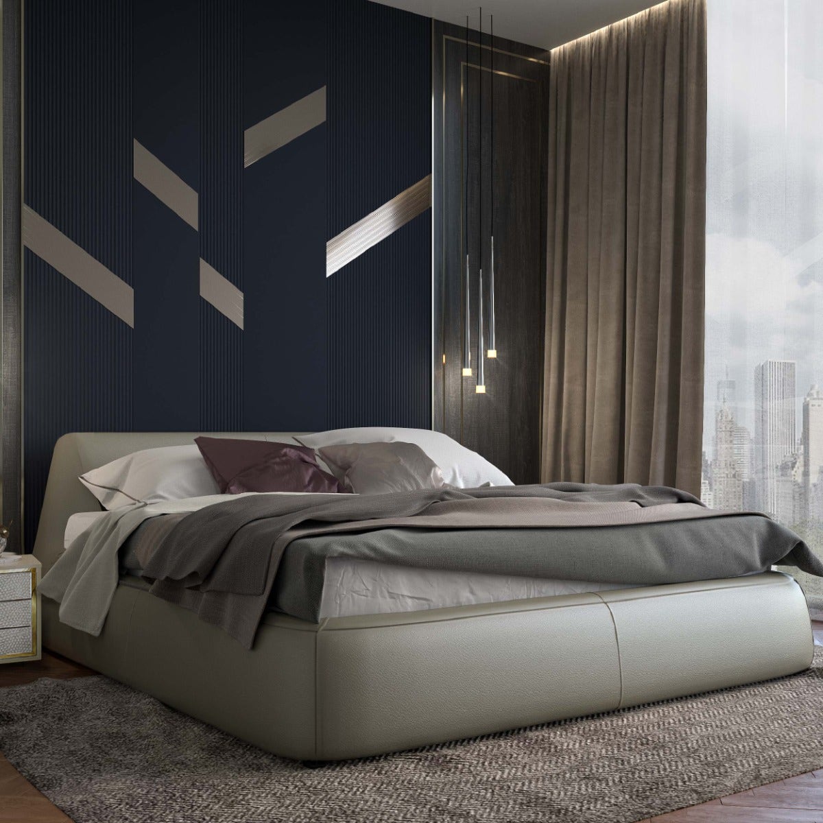 ชุดห้องนอน เตียงสั่งทำ รุ่น Melita-SB Design Square
