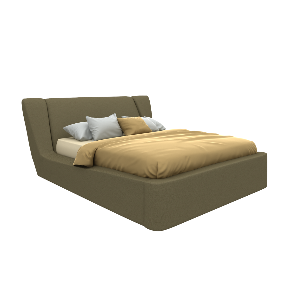 ชุดห้องนอน เตียงสั่งทำ รุ่น Cira-SB Design Square