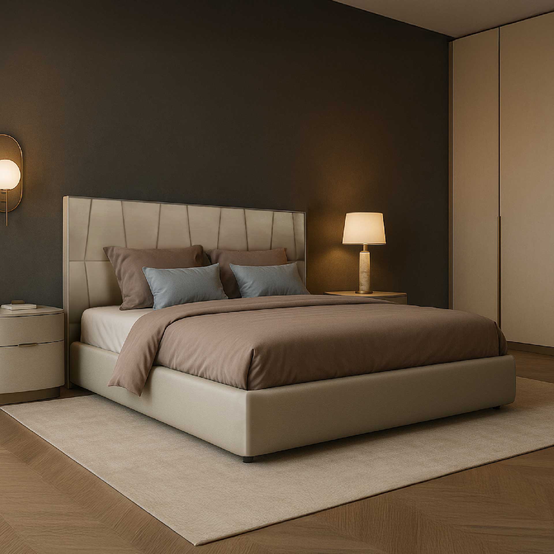 ชุดห้องนอน เตียงสั่งทำ รุ่น Concerto-SB Design Square