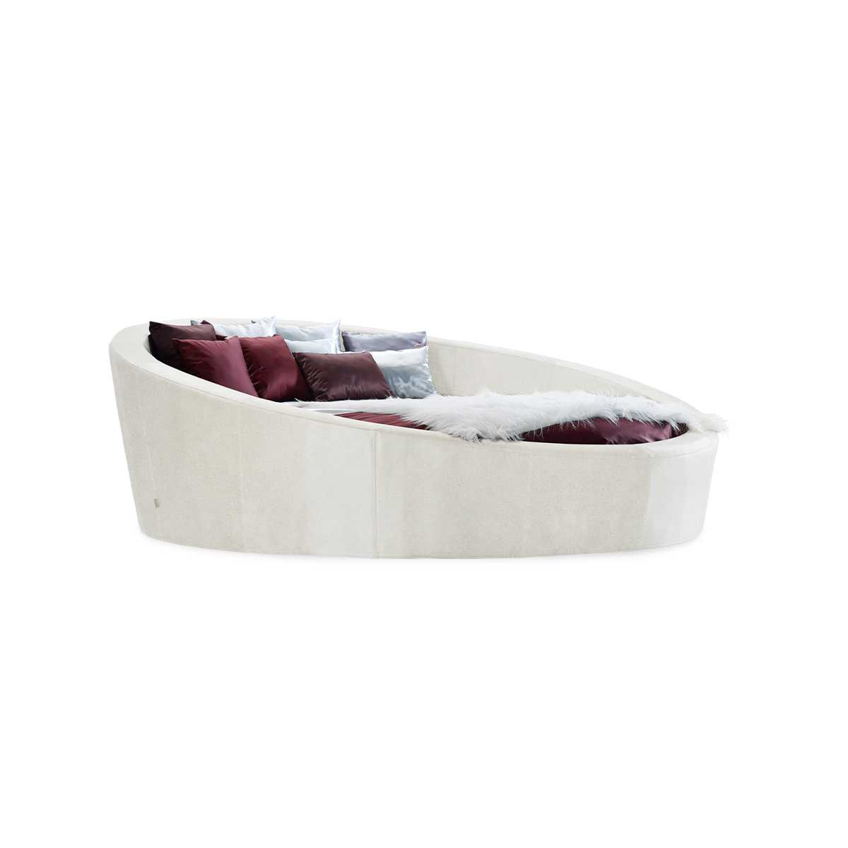 เตียงผ้าสั่งทำ รุ่น Silvia ขนาด 7 นิ้ว หลากสี2