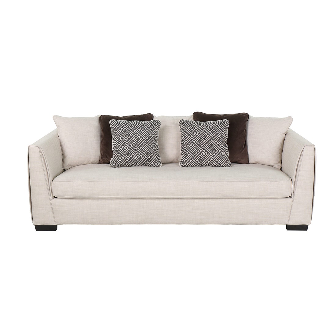 Hertero Fabric Sofa 3 seater - Cream