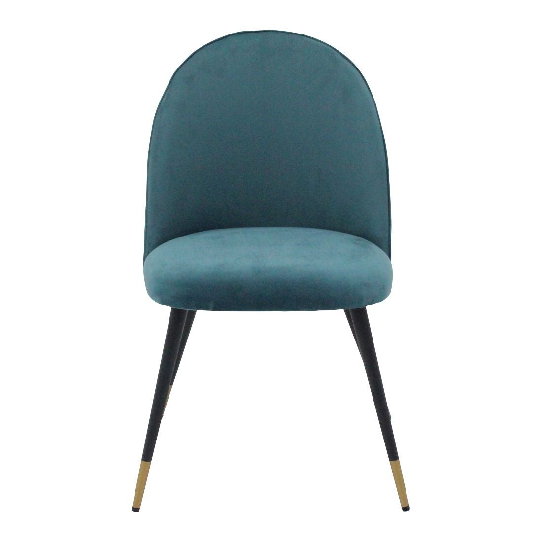เก้าอี้ผ้ากำมะหยี่ รุ่น LISALA สีเขียว1