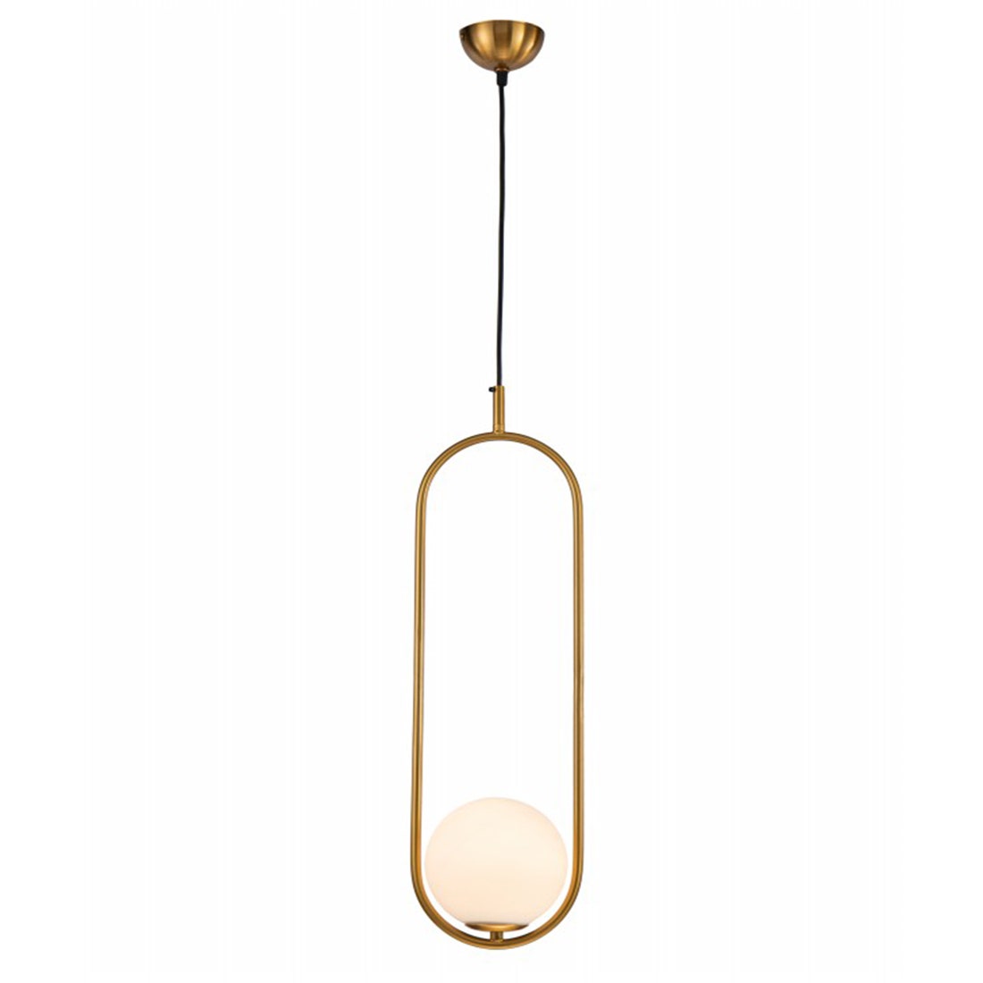 MTP PENDENT LAMP#KM0997P-1/BRASS/WHI/KN สีทอง01