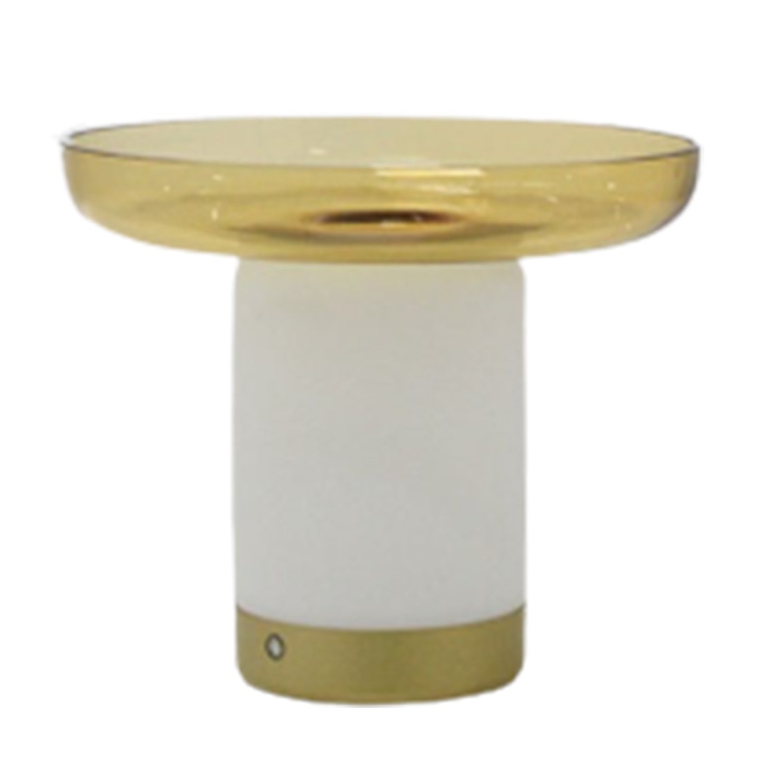 โคมไฟตั้งโต๊ะ รุ่น #MT21953-1-260 โลหะ/แก้วสีทอง/ขาว