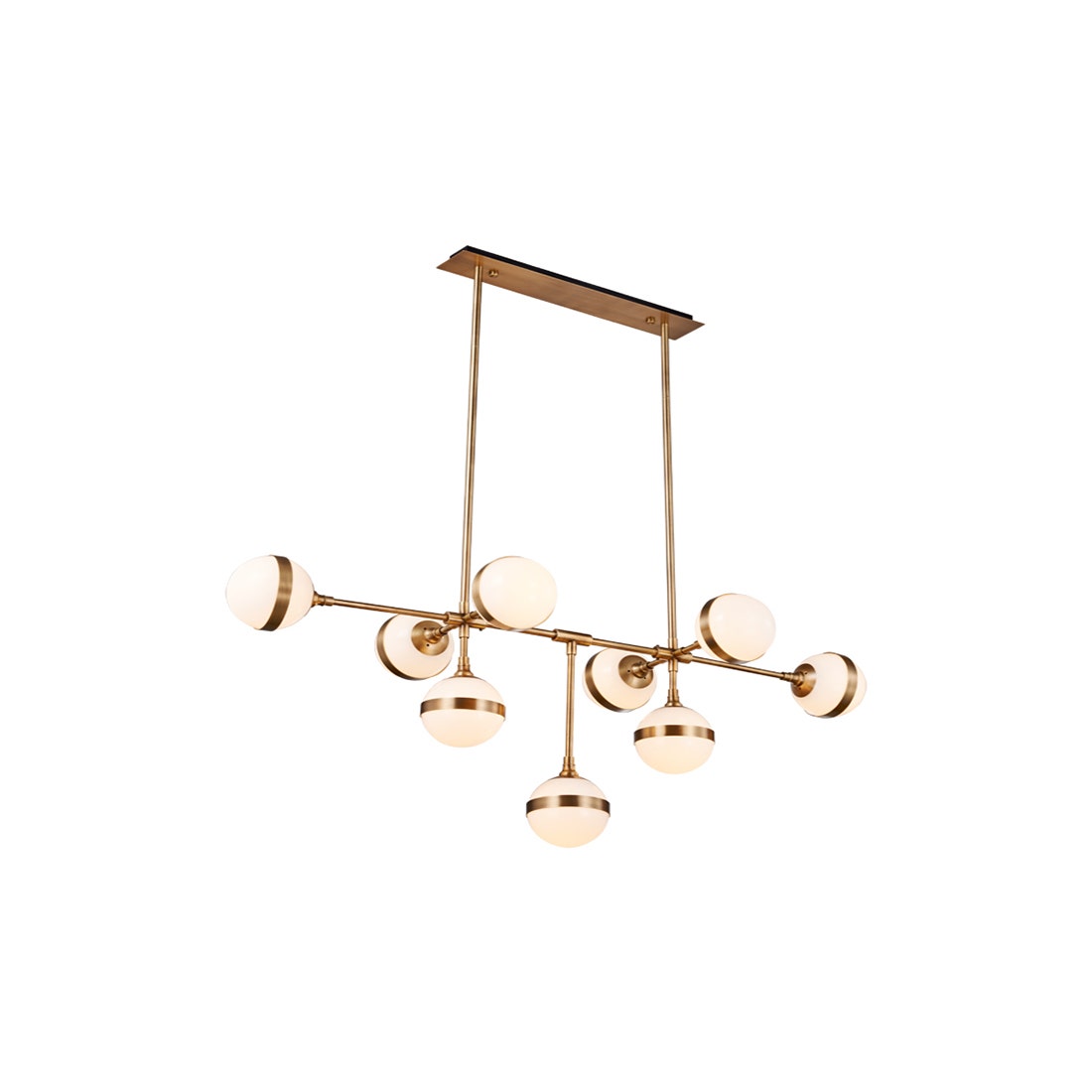 LL PENDENT LAMP#MD10561-9-1370T/BRASS/MD สีทอง01
