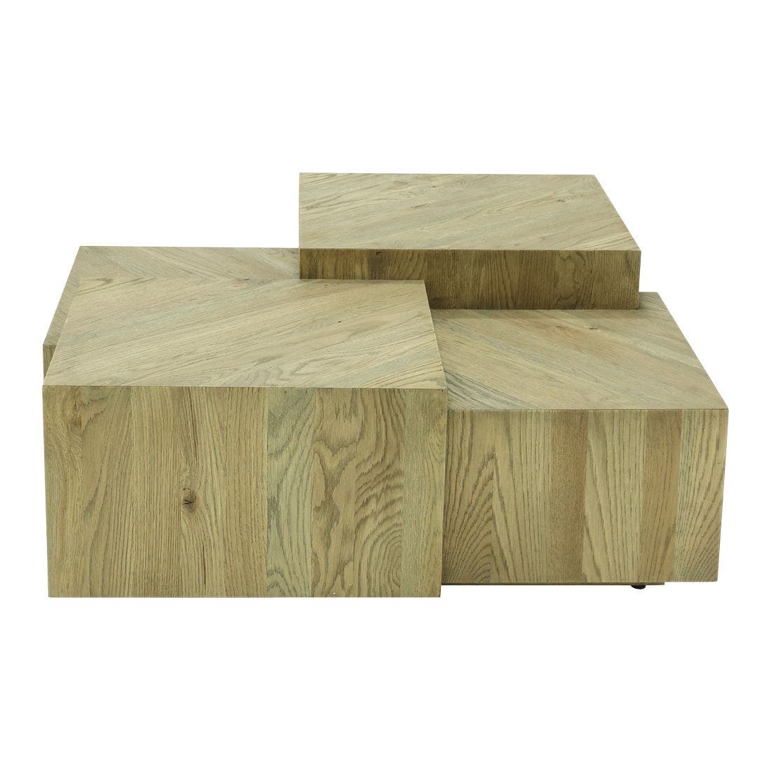 Hanka Coffee Table - Natural Wood