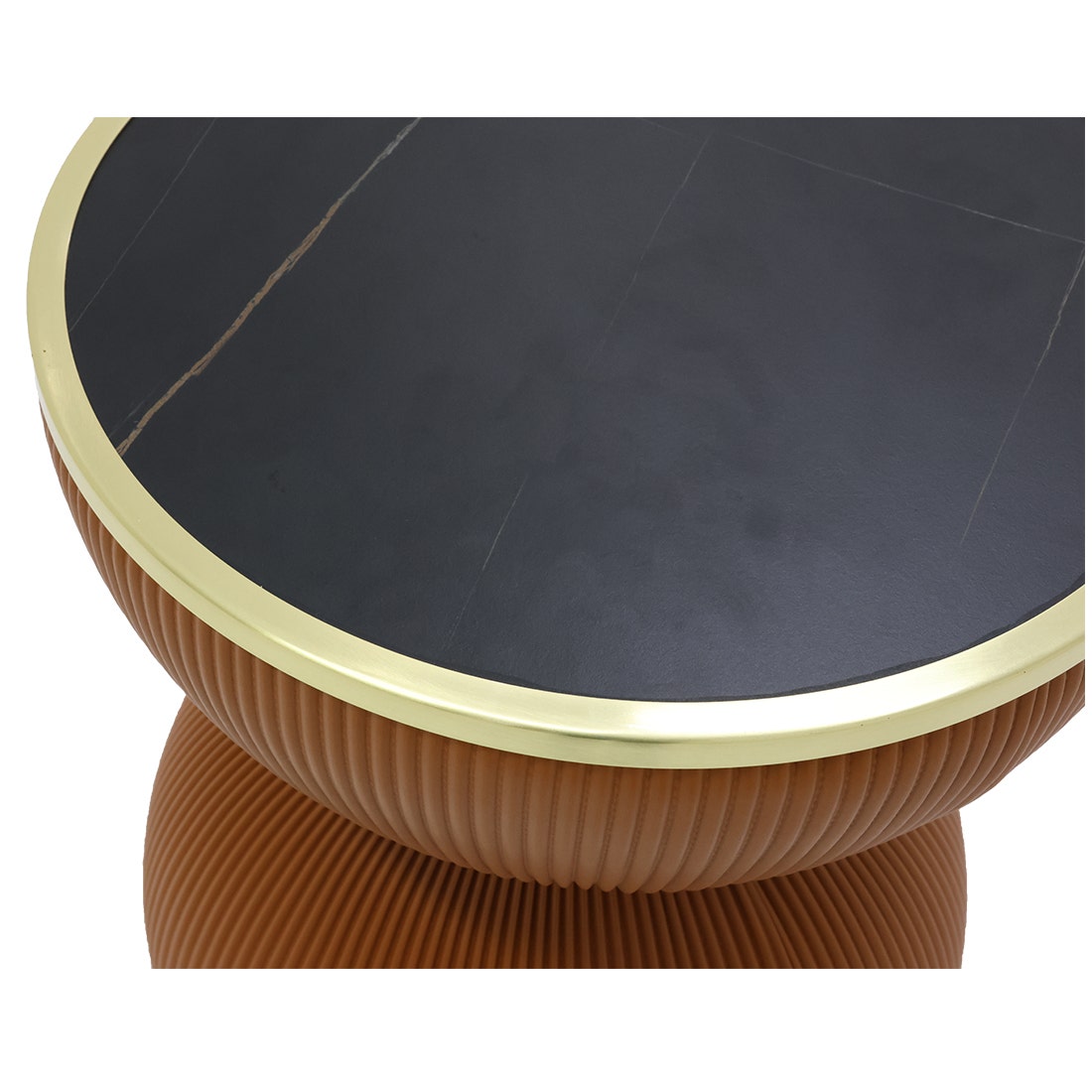 KD END TABEL #87131 ORANGE / BLACKMARBLE