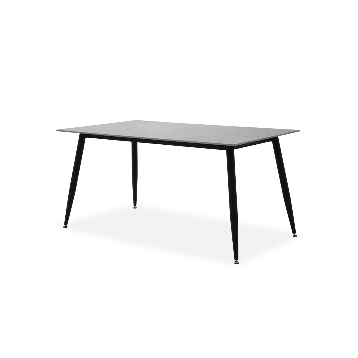 โต๊ะอาหารท็อปหิน(Sintered Stone) 4 ที่นั่ง รุ่น MARTER สีเทา 01