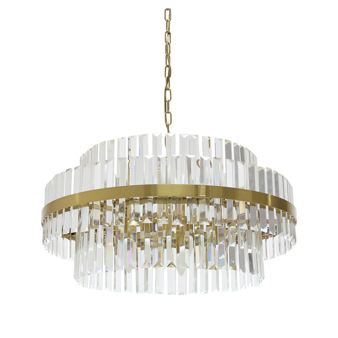 MTP CHANDELIER #D3532-10BR CRYSTAL