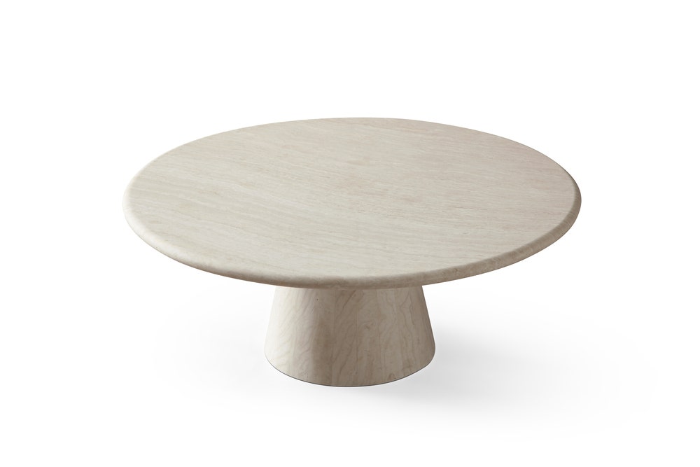 โต๊ะกลาง FRANDY หินอ่อนTravertine 02