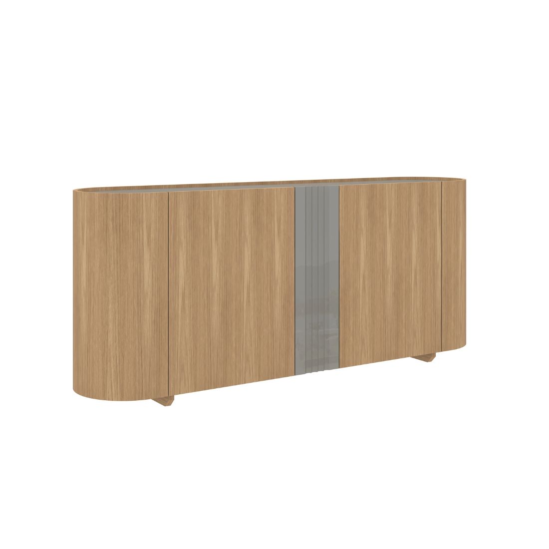ตู้เตี้ยขนาด 180 ซม.รุ่น WINBER สี Oak Veneer3