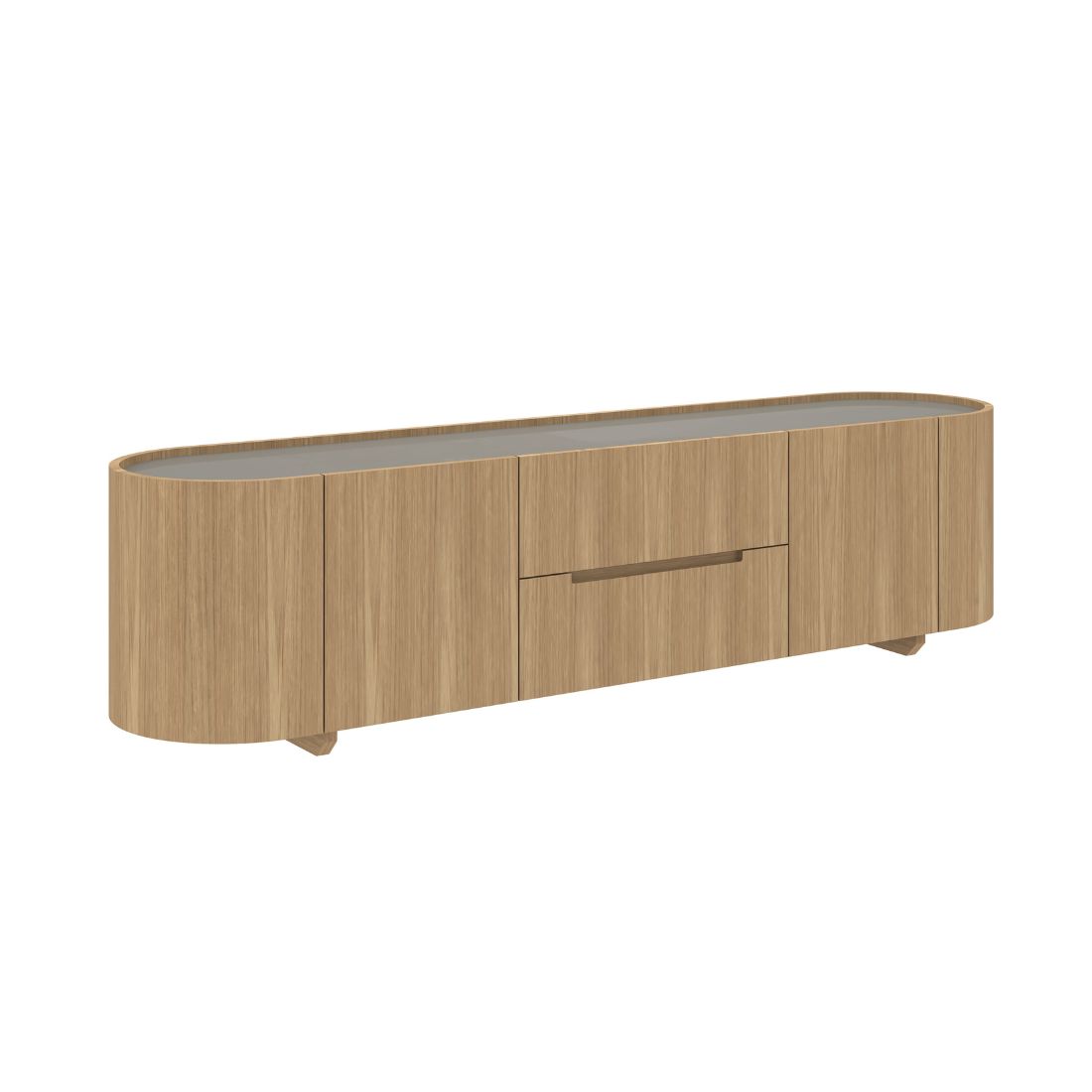 ชั้นวางทีวีขนาด 200 ซม.รุ่น WINBER สี Oak Veneer3