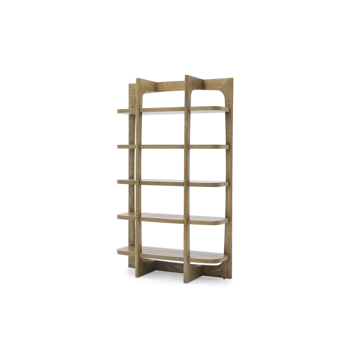 ชั้นวางของHAKIMA/VENEER OAK ธรรมชาติ สีไม้อ่อน1