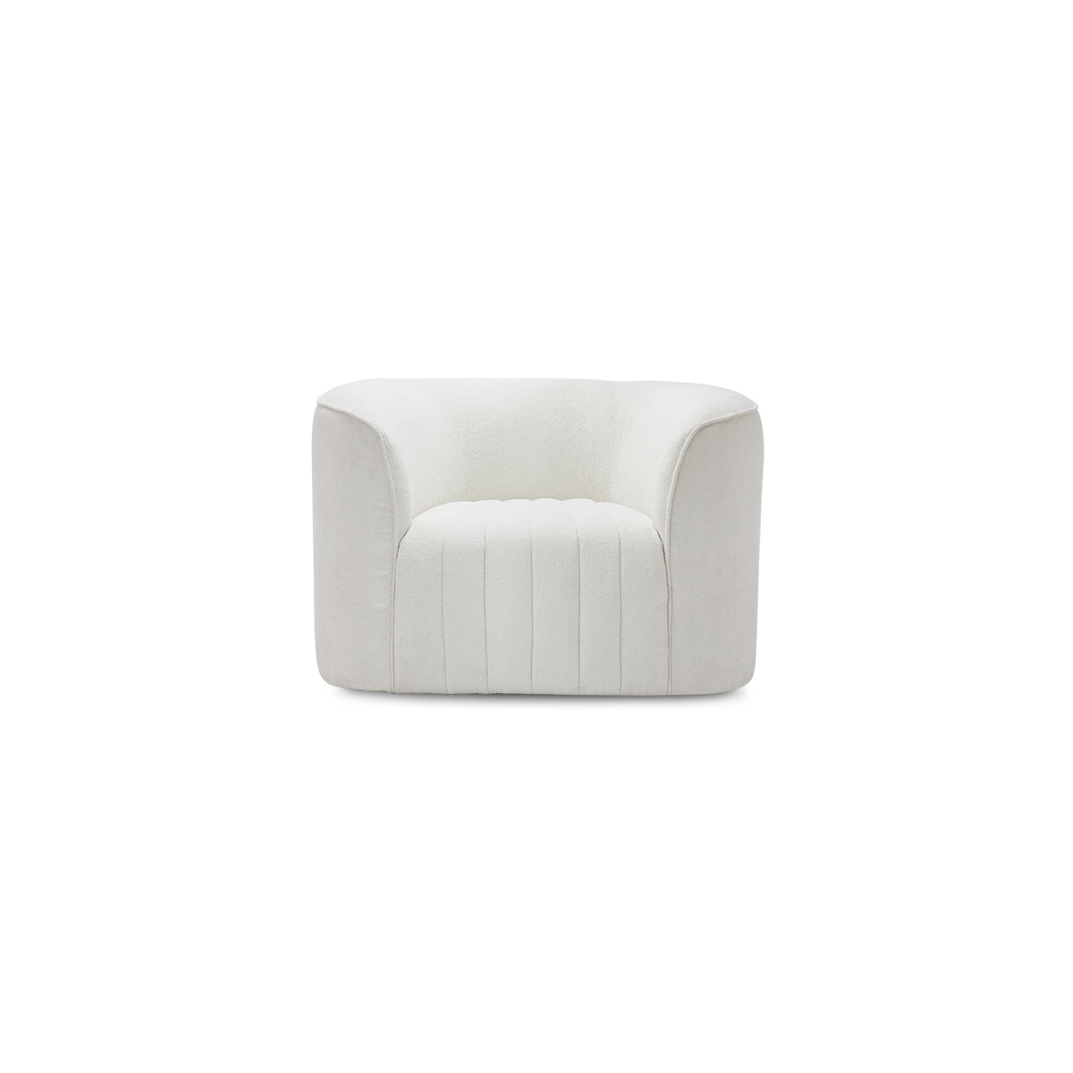 BERKLEY-A 1 SEATER SOFA - CREAM Gray 02