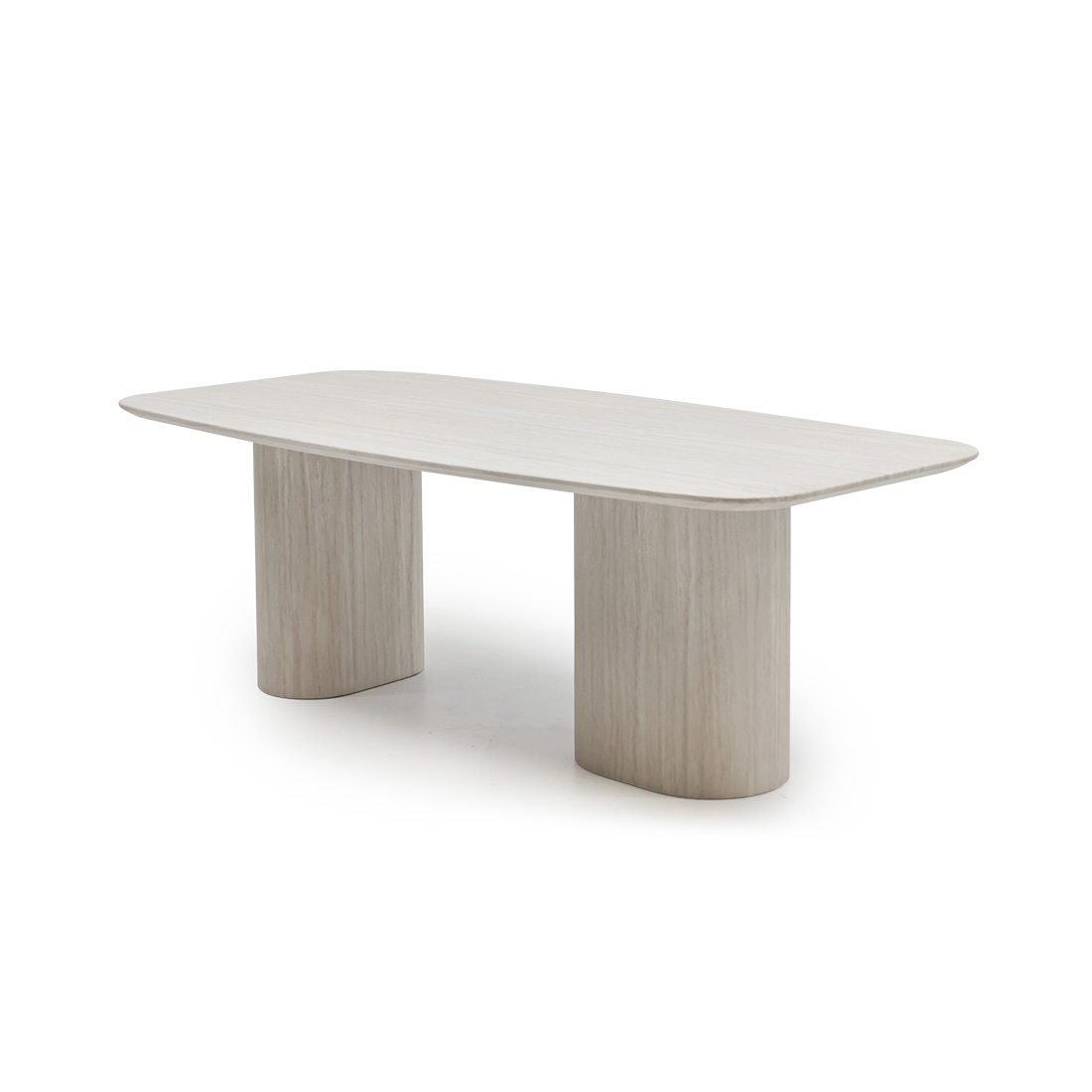 โต๊ะอาหาร รุ่น SILVY หินลาย TRAVERTINE 03