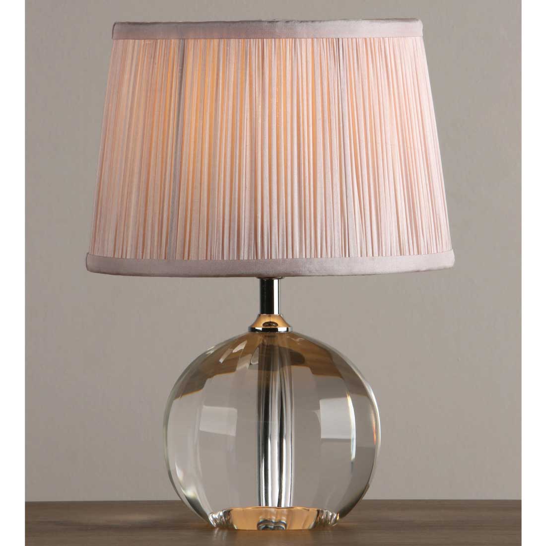 โคมไฟ โคมไฟตั้งโต๊ะ รุ่น Luxury สีสีใส-SB Design Square