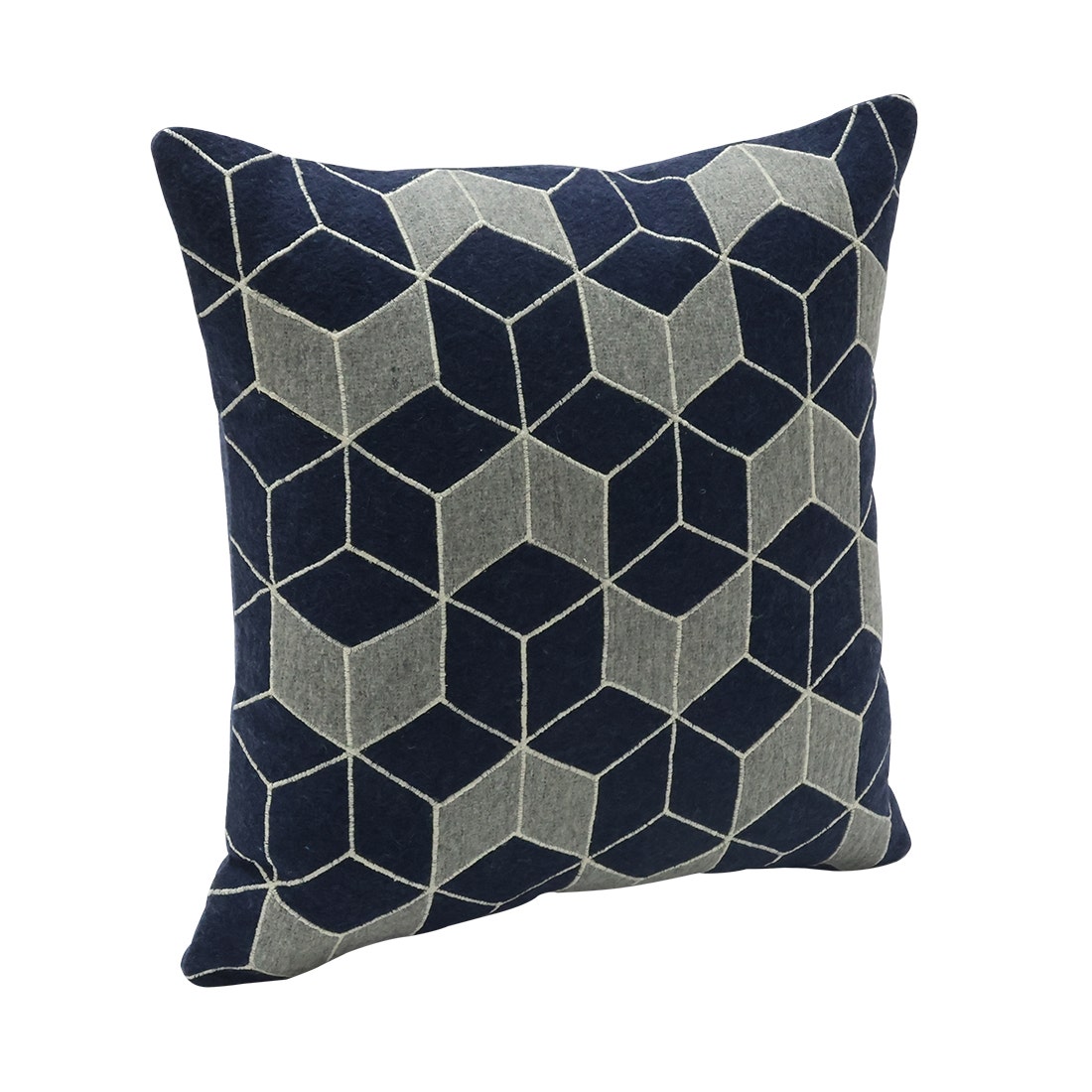 CH CUSHION #CUMB657/45X45 BLUE