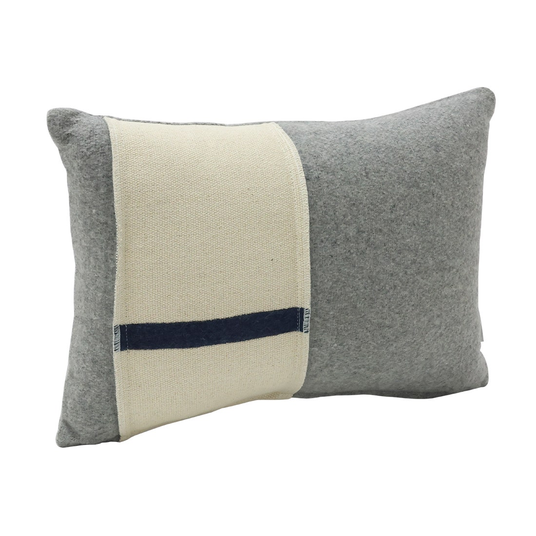 PH CUSHION #CUTO657/30X45 GREY-WHITE