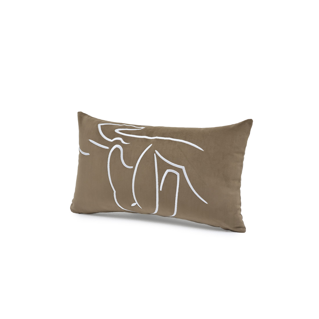 หมอนอิง #DE-06 - สีน้ำตาล1