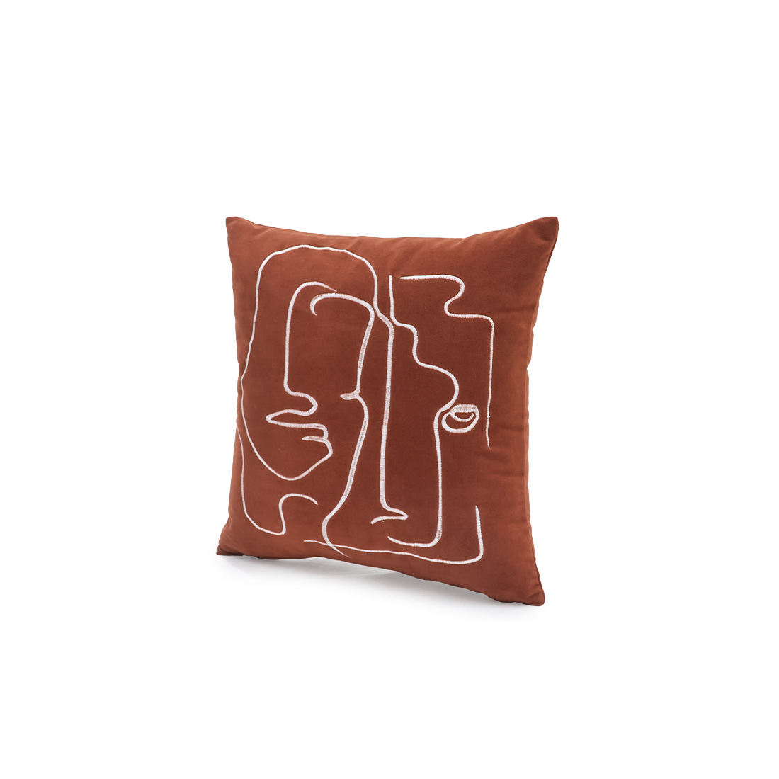 หมอนอิง #DE-16 สีส้ม1