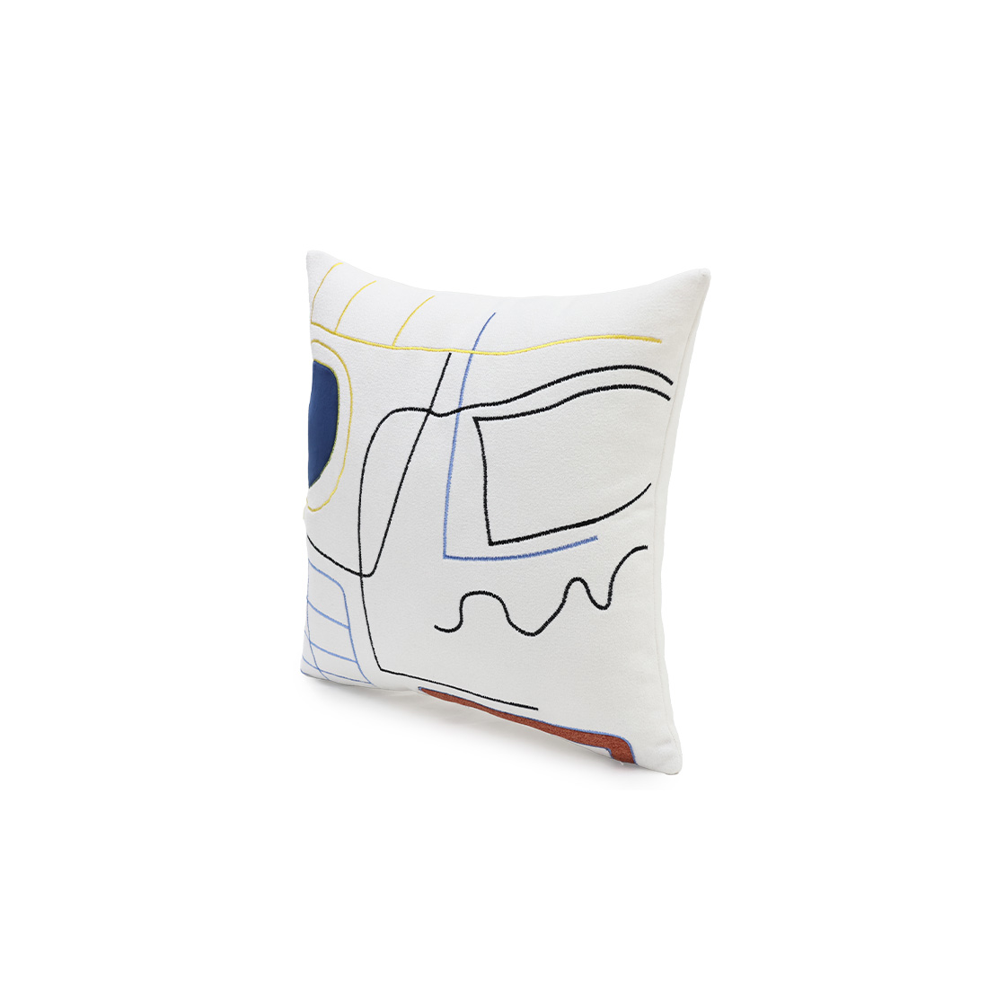 หมอนอิง #DE-33 สีขาว1