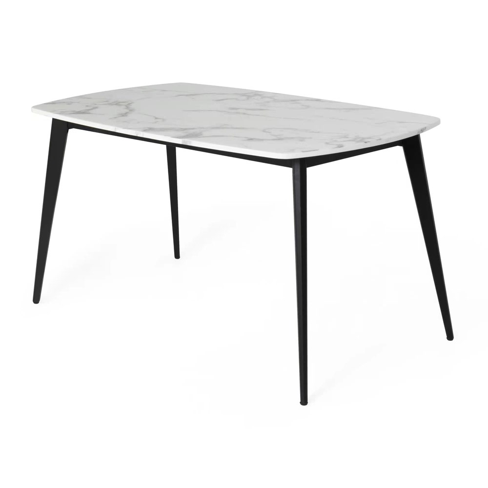 ชุดโต๊ะอาหาร รุ่น BENA สีขาว & เก้าอี้ LADELL1