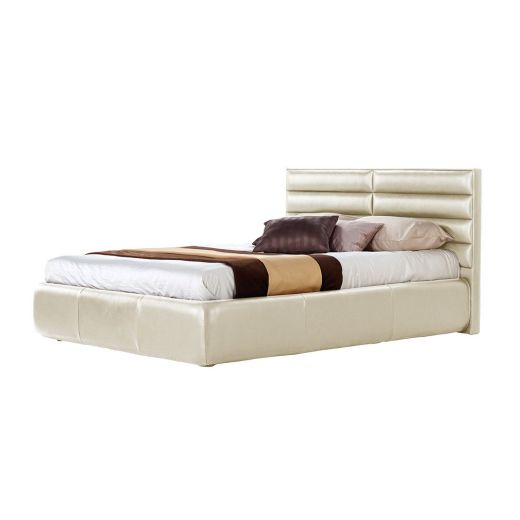 Rufina-S Custom Bed – 5 ft / Leather