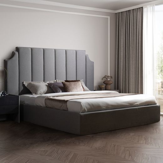 Anusia Custom Bed, 6 ft. Green