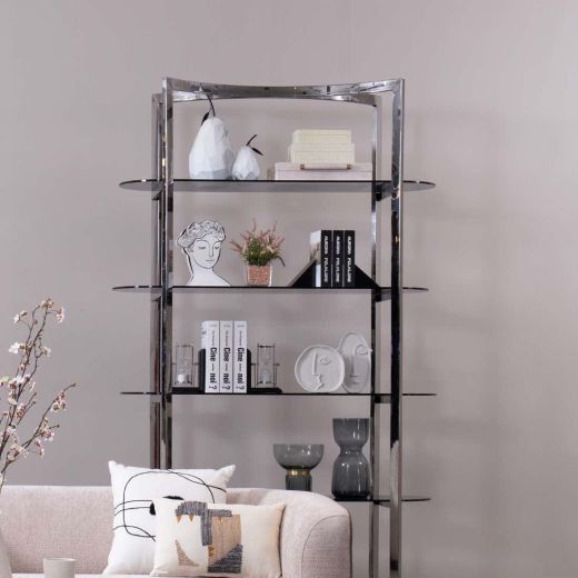 Book Storage Fredrik - Silver