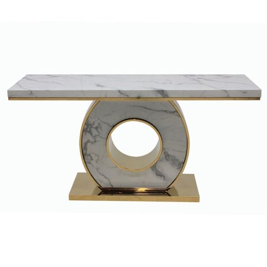 Custom Console DN01 Classico Statuario White