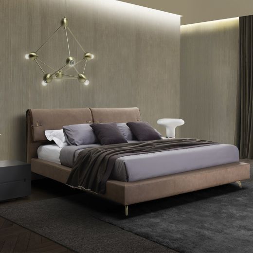 6 ft. Bed Monique Brown color