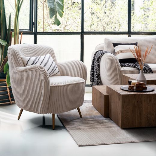 Maela Armchair - Cream