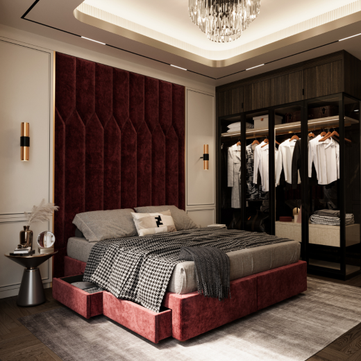 6 Ft. BOXBED HIGH 35 CM. (Left Drawer)