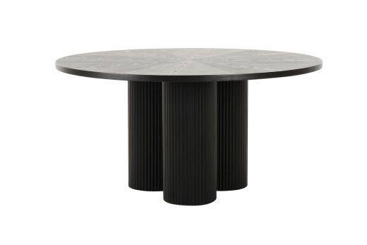 ODETTE Dining Table Black