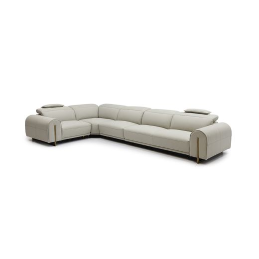 HUNZ-L Left Corner Sofa - Gray