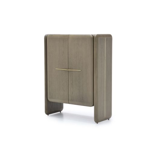 Vaper Cabinet - Ash Oak Veneer