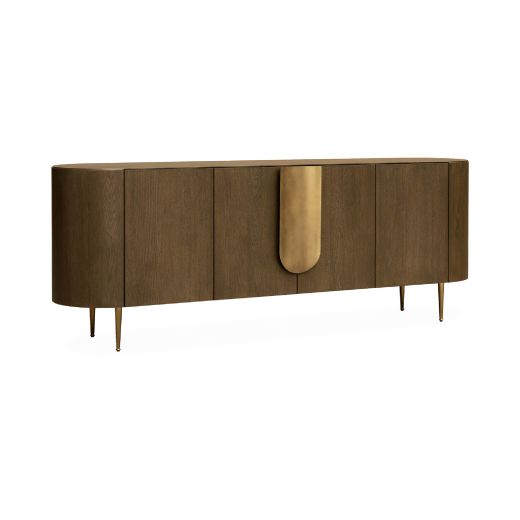 Vestly Sideboard - Caramel Oak Veneer White Oak