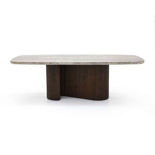 Dining table OWASEN Brown