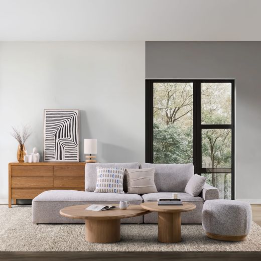 Coby Stool - Grey Light Gray