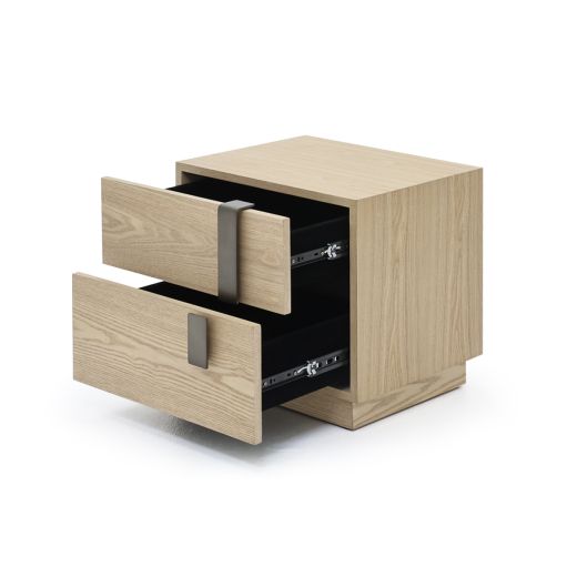 OKALYN Night Table - Natural Ash Light Wood