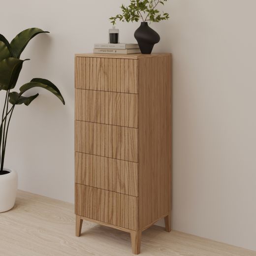 ตู้สูง ขนาด 45 ซม. รุ่น Wenka Light Wood