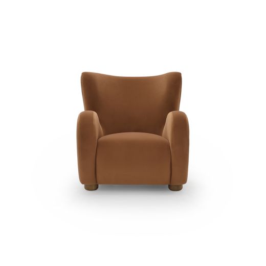 Armchair ALUMI Brown