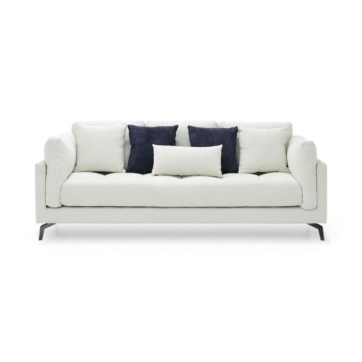 GUBBIE-PLUS Sofa - White Velvet
