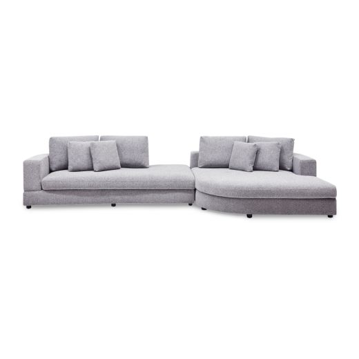 BRIDGEND-B RIGHT CORNER SOFA - GRAY