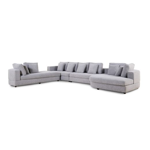 BRIDGEND-C RIGHT CORNER SOFA - GRAY