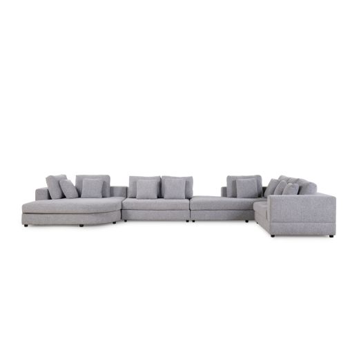 BRIDGEND-D LEFT CORNER SOFA - GRAY