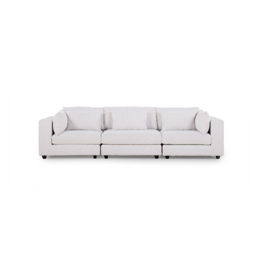 ABIGAIL-A 3 SEATER SOFA - CREAM