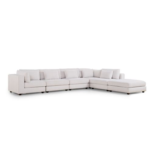 ABIGAIL-F CORNER SOFA - CREAM