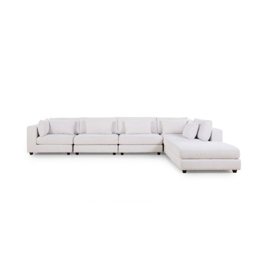ABIGAIL-F CORNER SOFA - CREAM