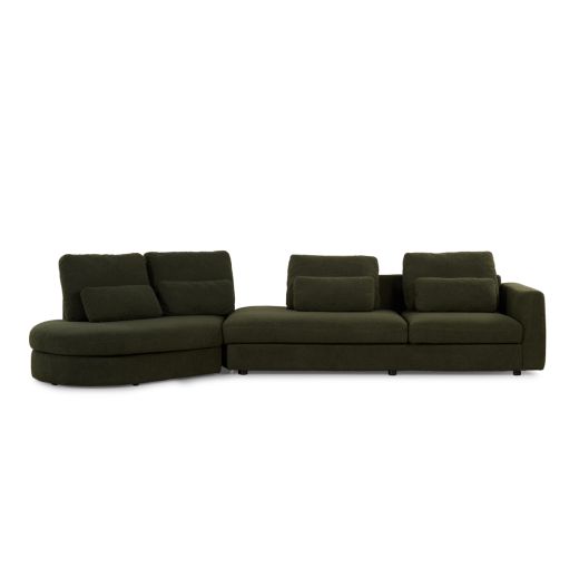 SKYE-D LEFT CORNER SOFA - GREEN
